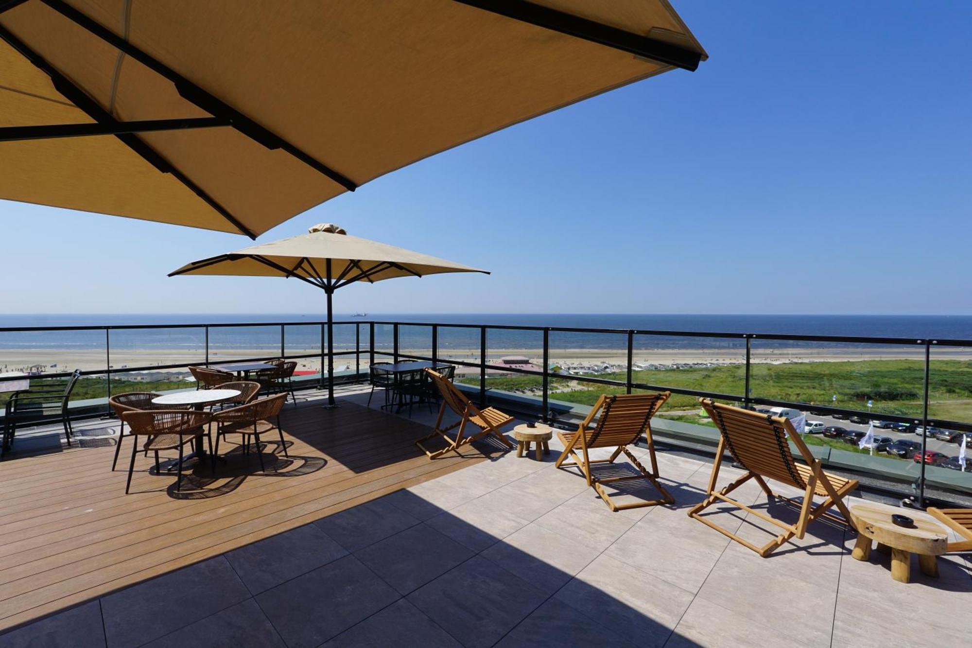 וייק אן זיי Strandhotel Het Hoge Duin מראה חיצוני תמונה