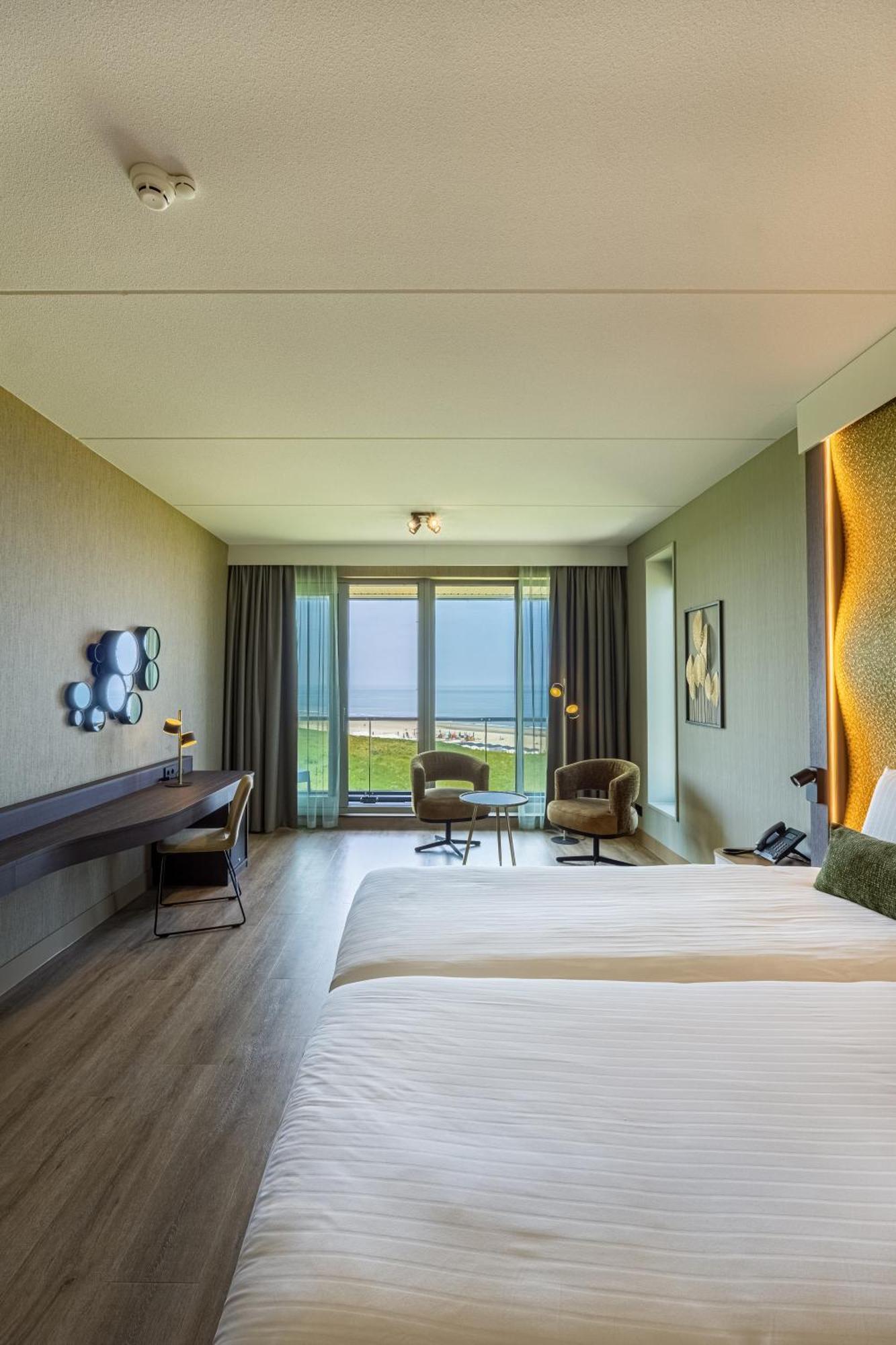 וייק אן זיי Strandhotel Het Hoge Duin מראה חיצוני תמונה