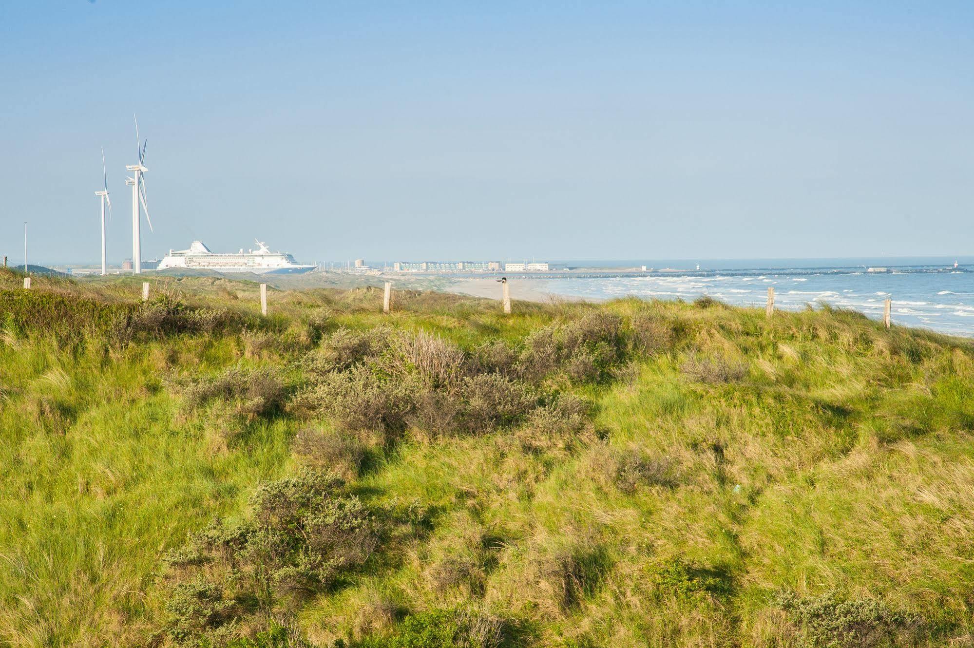 וייק אן זיי Strandhotel Het Hoge Duin מראה חיצוני תמונה