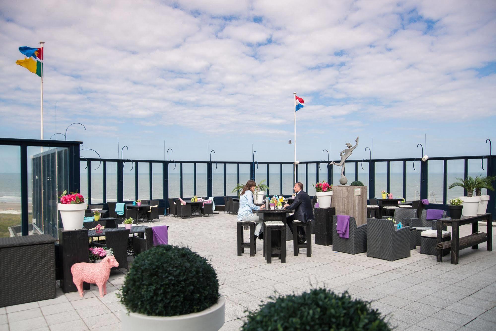 וייק אן זיי Strandhotel Het Hoge Duin מראה חיצוני תמונה